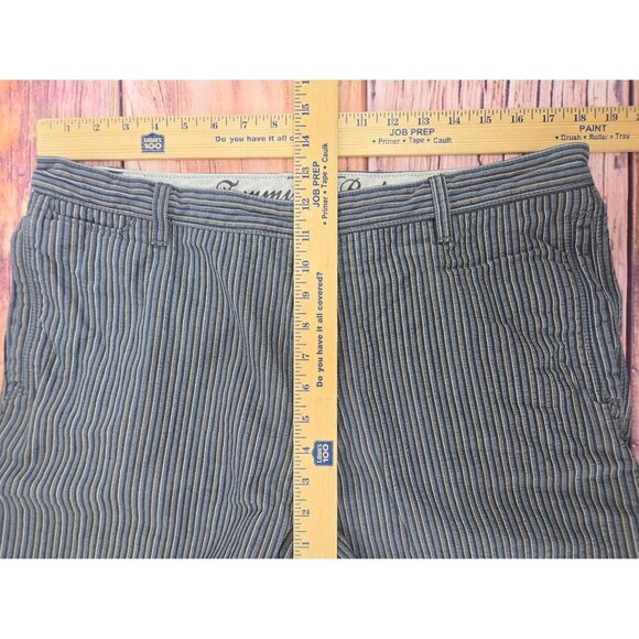 Tommy Bahama Mens Striped Cotton Shorts 35 - Picture 6 of 7